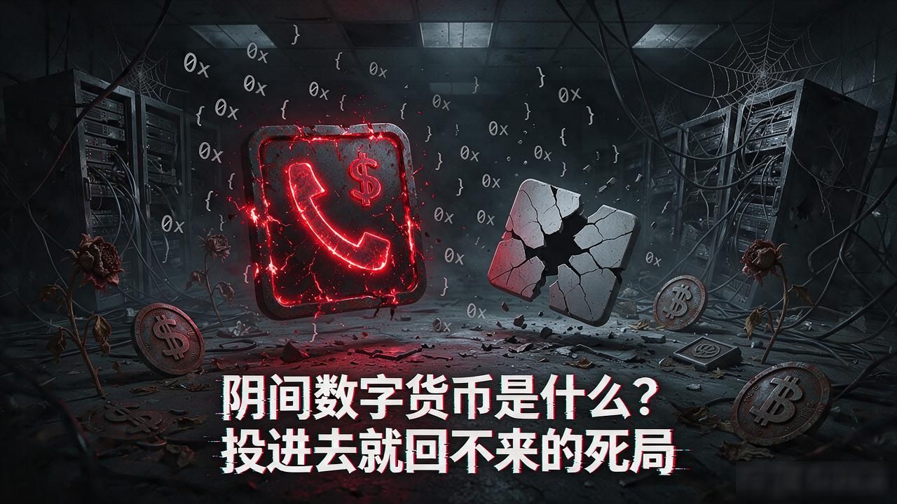 阴间数字货币是什么？投进去就回不来的死局