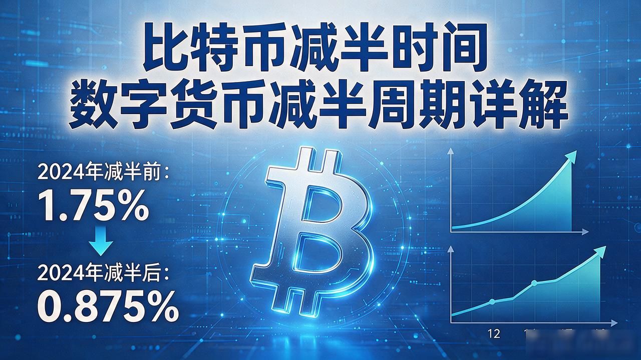 比特币减半时间 数字货币减半周期详解