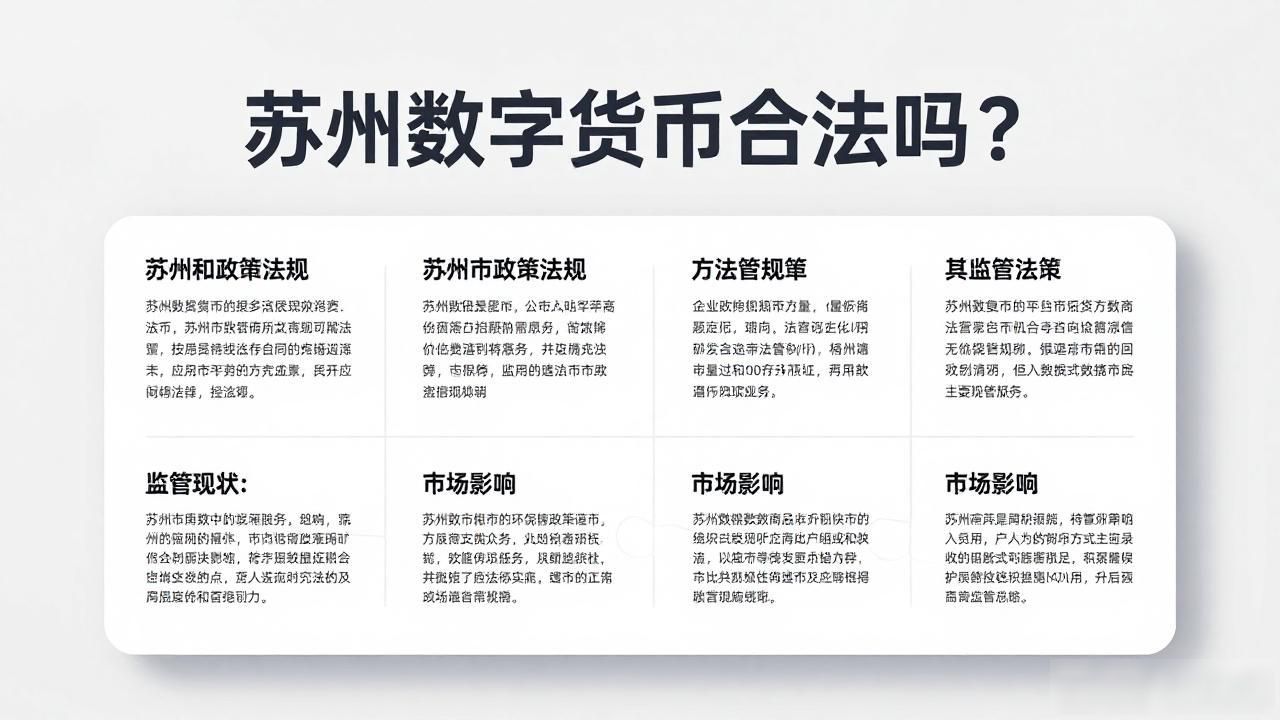 苏州数字货币合法吗？一文说清数字人民币与加密货币