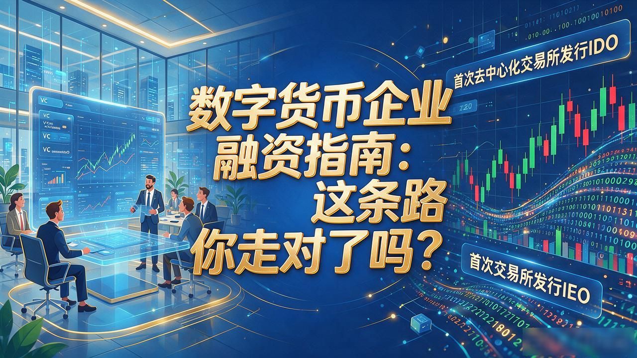 数字货币企业融资指南：这条路你走对了吗？
