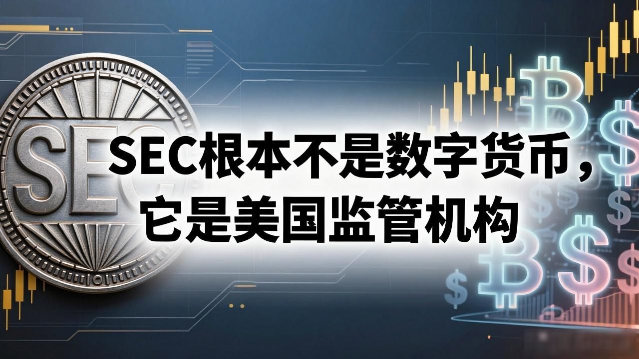 SEC根本不是数字货币，它是美国监管机构