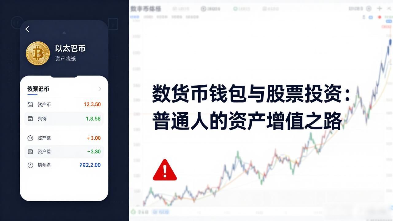数字货币钱包与股票投资:普通人的资产增值之路