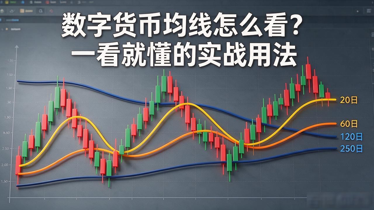 数字货币均线怎么看？一看就懂的实战用法