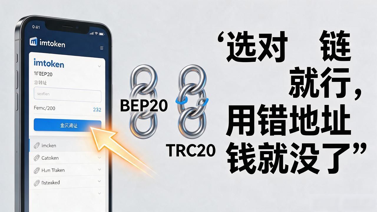 imtoken能收USDT吗？选对链就行，用错地址钱就没了