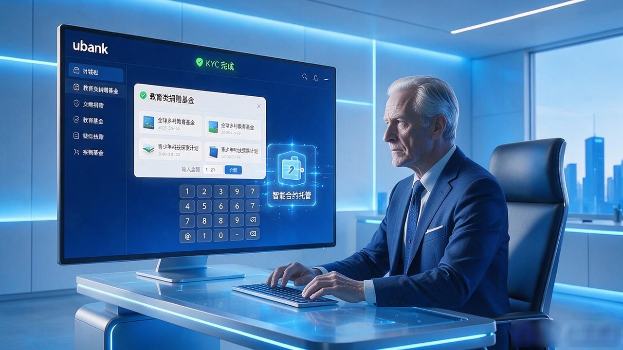 数字货币捐赠基金ubank值得投吗？普通人参与全流程